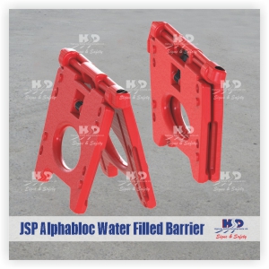 JSP Alphablock Water Filled Barriers