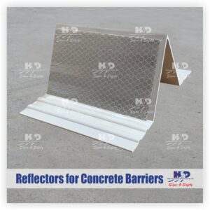 Reflectors for Concrete Barriers