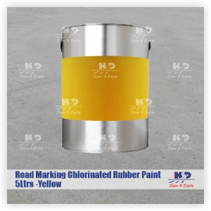 Road Marking Chlorinated Rubber Paint - 5Ltrs