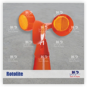Rotolites for Road Cones